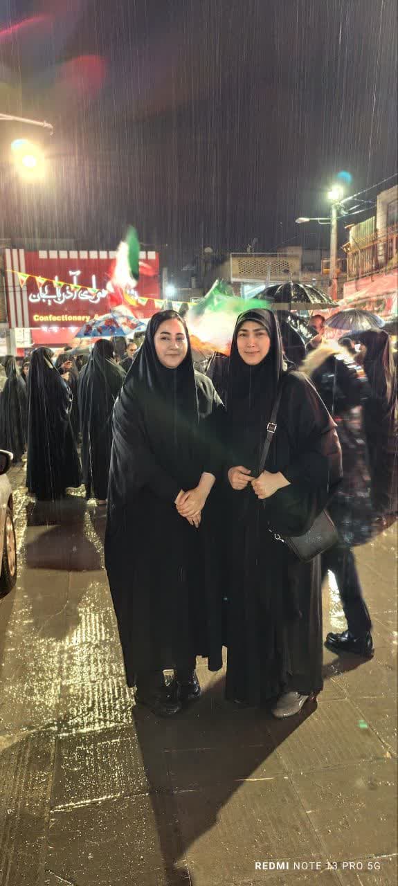 لبیک اسمایی ها به رهبر انقلاب پای کار ایران در تجمعات شبانه